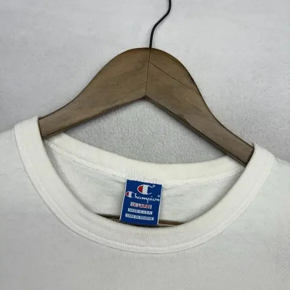 Vintage Pacific Conference Shirt 2XL Cut Cropped Crop Top Pac 10 Basketball 90s - Picture 6 of 10